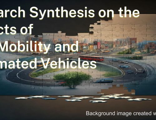 New Mobility and Automated Vehicles Research Synthesis